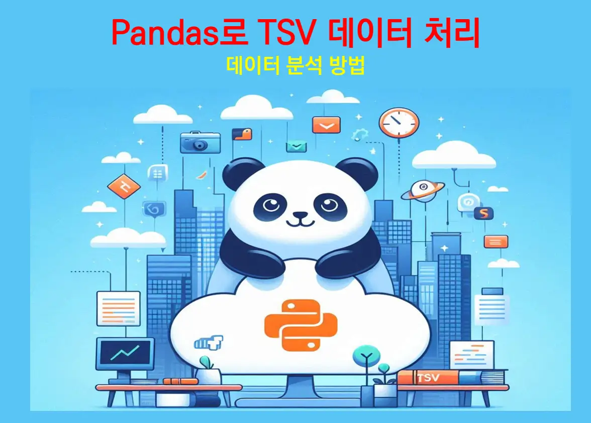 Pandas로TSV데이터처리방법